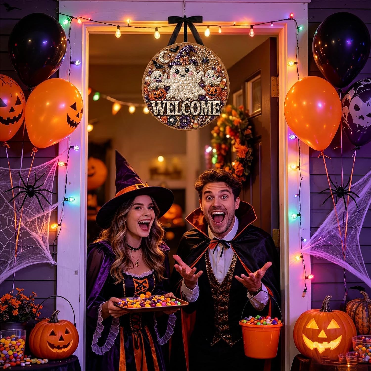Amazon.co.jp: ハロウィン パールアート DIYキット ゴースト